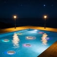 thumbnail image 4 of shyuyusa New Solar Floating Water Light Dynamic Color Changing 3-Mode Remote Control Pool Lamp for Courtyard Pond Garden, 4 of 9
