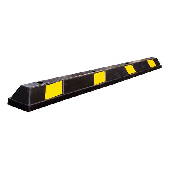 RK-BP72 Heavy Duty Rubber Parking Curb, Parking Block, 72 -Inch