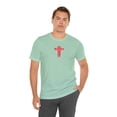 thumbnail image 5 of Jesus Saves Men Unisex Jersey Short Sleeve Tee, 5 of 11