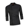 thumbnail image 1 of Bunblic Chef Coat Breathable Long Sleeve for Kitchen Work Uniform Food Service Hotel M, 1 of 8