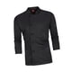 thumbnail image 1 of Chaqueta de chef Camisa de chef para servicio de alimentos Uniforme de trabajo de cocina Restaurante de cocina Negro, 1 of 8