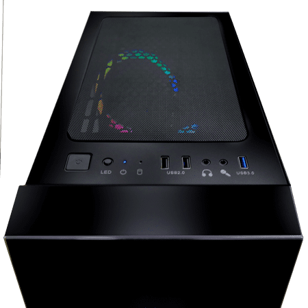 CLX - SET Gaming Desktop - AMD Ryzen 9 5900X - 32GB Memory - NVIDIA GeForce RTX 3060 - 500GB NVMe M.2 SSD + 4TB HDD - Black