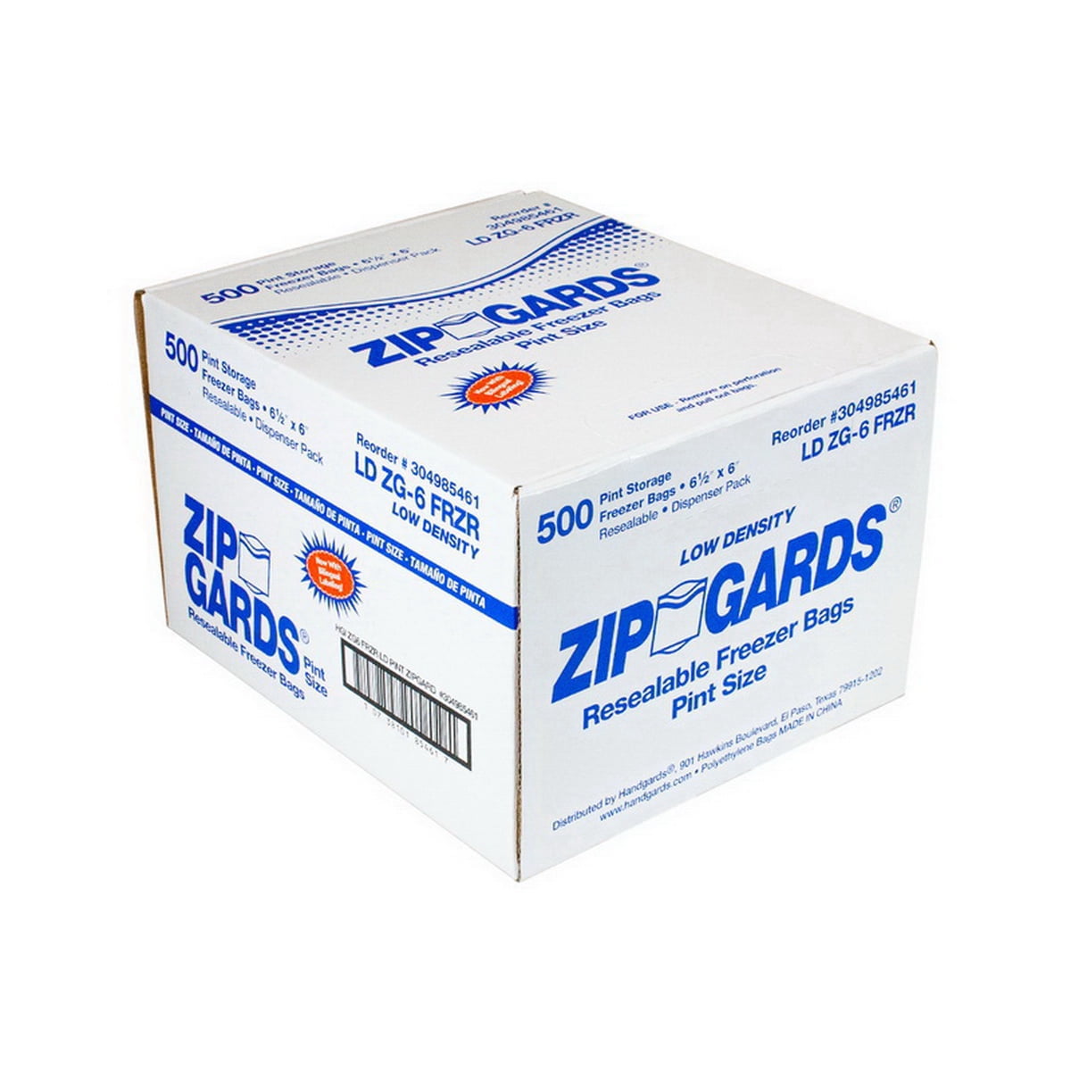 80 Count Free Shipping Ziploc Freezer Pint Bags 80ct