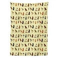 thumbnail image 3 of Ambesonne Egyptian Tablecloth Rectangular Table Cover, Antique Hieroglyph Forms, 60"x84", Multicolor, 3 of 4