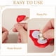 thumbnail image 4 of Uxcell 7 Pcs(6pcs Pins + 1 Brooch) Boutonnieres de Rosa Azul Oscuro para Bodas, Aniversarios, Bailes de Graduación y Cenas Formales, 4 of 7