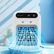 Portable Air Conditioners, 3-In-1 Cooling Fan Air Conditioner with Speed Mist & Fan, Built-In 1800mah Battery, 500ml Water Tank, Portable Air Cooler for Office, Room, Bedroom