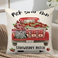 thumbnail image 5 of Clearance! Boovnll 4th of July Pillow Covers 18x18, Red White Blue Stars Stripe Linen Throw Pillow Covers - Patriotic Pillow Covers for Memorial Day Home Sofa Couch Decor, 4th of July Decorations, 5 of 6