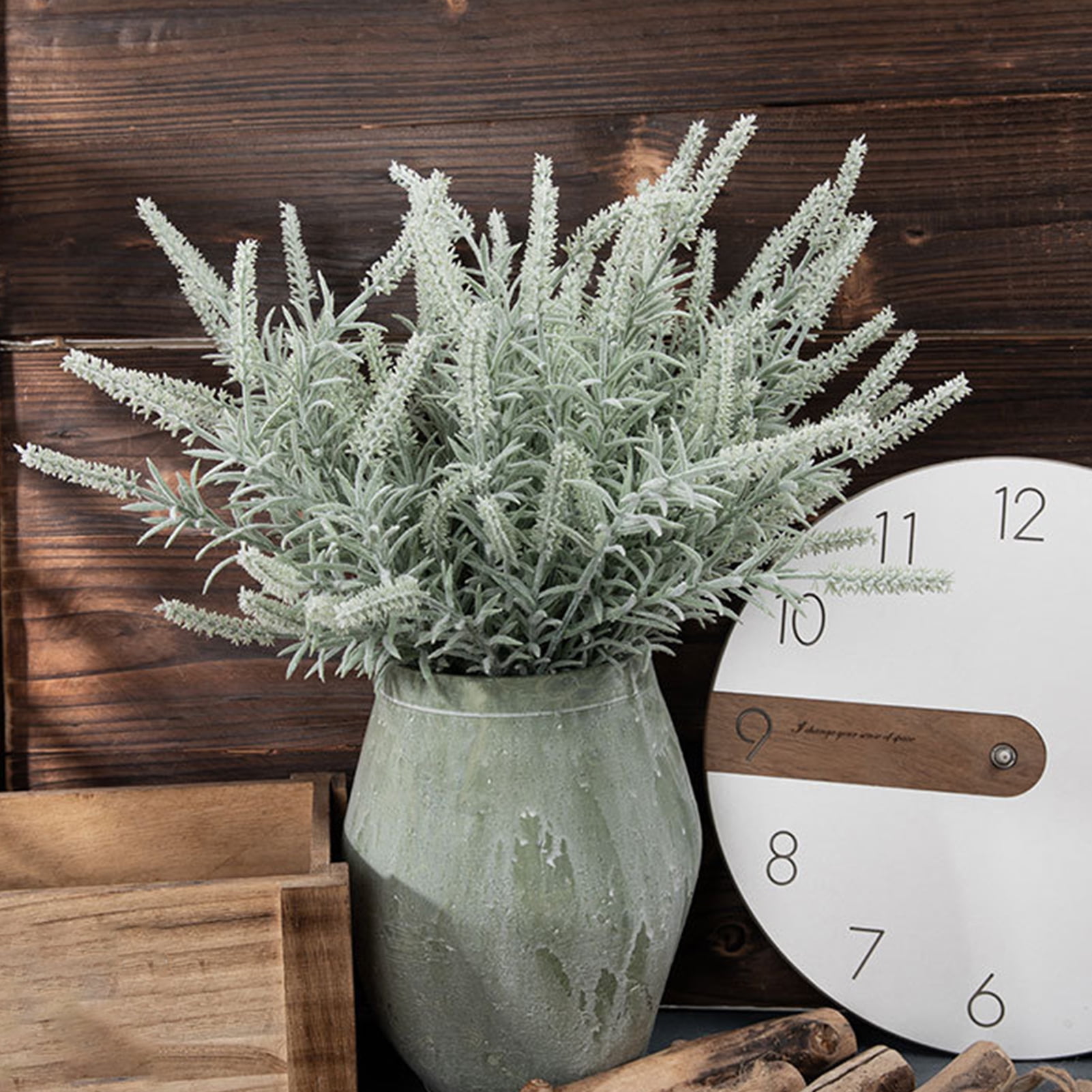 Decorative Imitation Plants Nonfading Aesthetic Flocking Touching