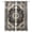 Black, variant on Boho Kitchen Curtains Traditional Abstract Ethnic Floral Pattern Cafe Short Curtains for Bathroom Blackout Window Curtain Small Window Treatment Tier Drapes for Bedroom Living Room 27.5"x39"x2