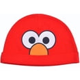thumbnail image 2 of Sesame Street Babys Short Sleeve Onesie with Cap, Elmo Bodysuit, Play or Nap Romper Set, Size 24M, 2 of 4