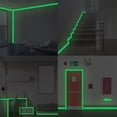 thumbnail image 4 of Glow in The Dark Tape 9.8 Ft Luminous Photoluminescent Luminescent Emergency Roll Safetys Egress Markers Stairs Walls Steps Exits Sign Glowing Pro Theatre Stage Floor Vinyl Stickers for Cars Kid Water, 4 of 9