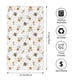 thumbnail image 2 of Fotbe Bees And Flowers Toalla Premium con Patrón, Toalla de Microfibra de Secado Rápido, Ligera y Altamente Absorbente (27.5x16in), Ideal para Uso Diario, 2 of 6