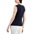 thumbnail image 3 of Tommy Hilfiger Womens Americana Tank Top Sky Captain XS, 3 of 5