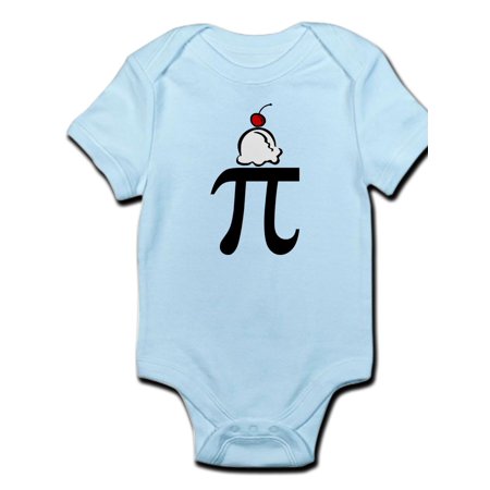 

CafePress - Pi A La Mode Infant Bodysuit - Baby Light Bodysuit