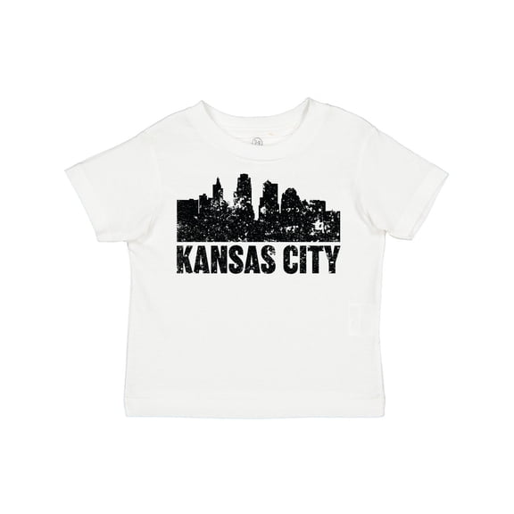 Inktastic Kansas City Skyline Grunge Boys or Girls Toddler T-Shirt
