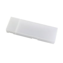 Lksixu Plastic Pencil Box, Frosted Colored Pencil Case with Compartments, Translucent Pen Box with Lid and Snap Closure Multi-Functional Stationery Organizer Office Supplies