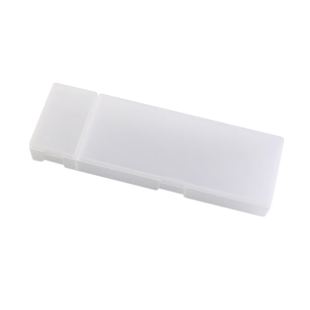 Estuche Semitransparente Para Lápices, Organizador Multifuncional De Artículos De Papelería, Caja De Plástico Resistente Para Material Escolar