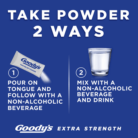 Goody's Extra Strength Headache Powder, 50 Powder Sticks