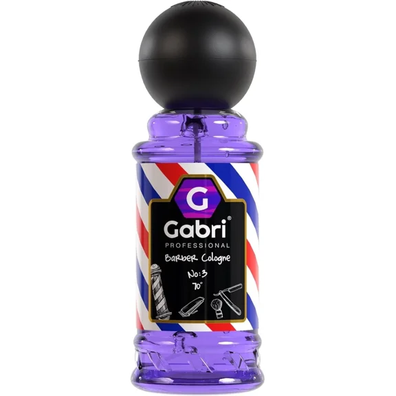 Gabri No3 Barber Cologne, Aftershave Cologne, Men'S Eau De Cologne, 250 Ml (No3)