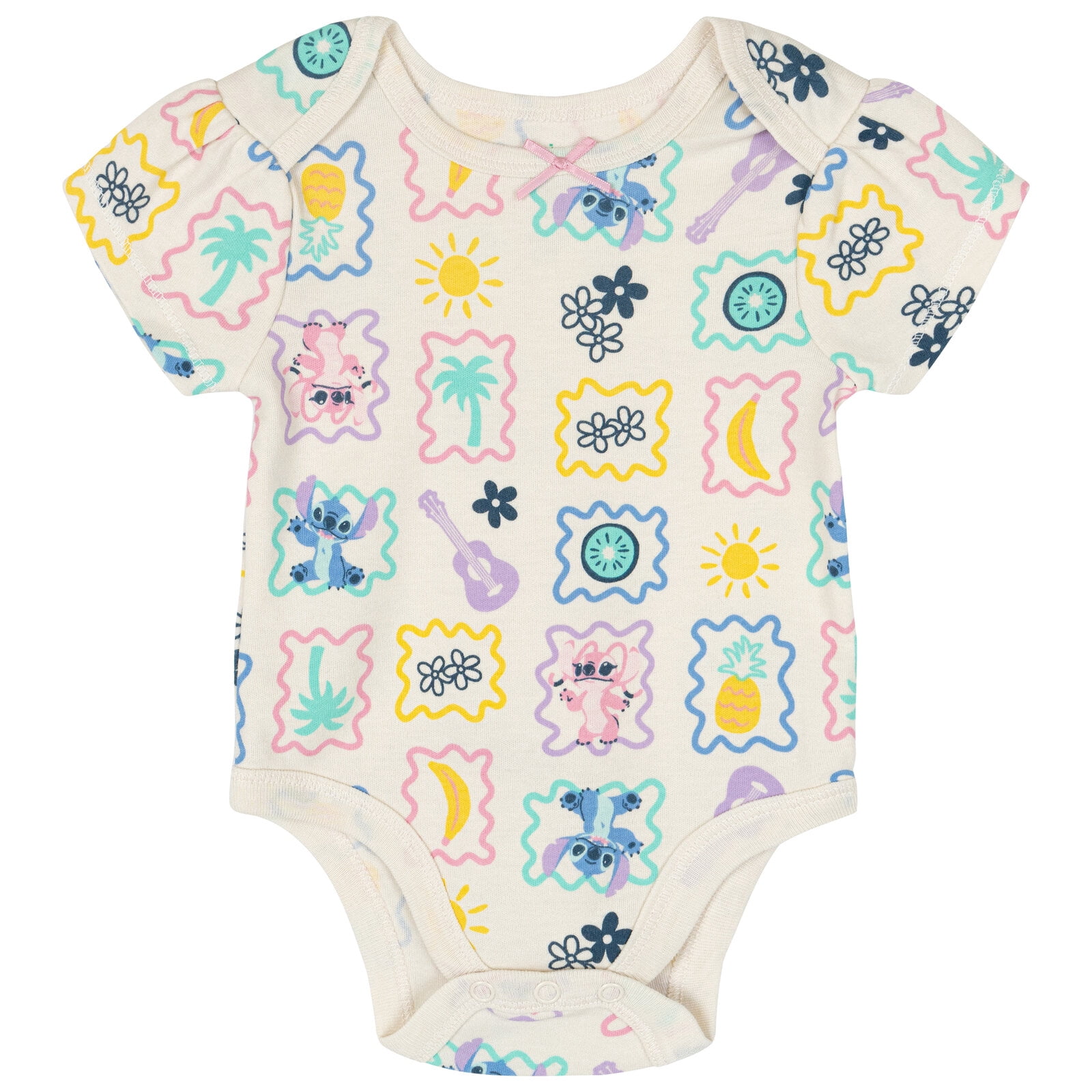 Disney Lilo & Stitch Angel 5 Pack Bodysuits Newborn to Infant