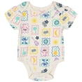 thumbnail image 4 of Disney Lilo & Stitch Angel 5 Pack Bodysuits Newborn to Infant, 4 of 5