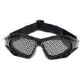 thumbnail image 2 of Gafas de seguridad ajustables Zulema No Fog Wire Mesh Eye Protect Negro, 2 of 7