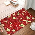 thumbnail image 5 of Haiem Fire Extinguisher Front Door Mat Indoor Outdoor Entrance, Waterproof All-Season, All-Weather Doormat, Durable Flannel Fabric, Fade Resistant, Low Profile, 16x24in, 5 of 9