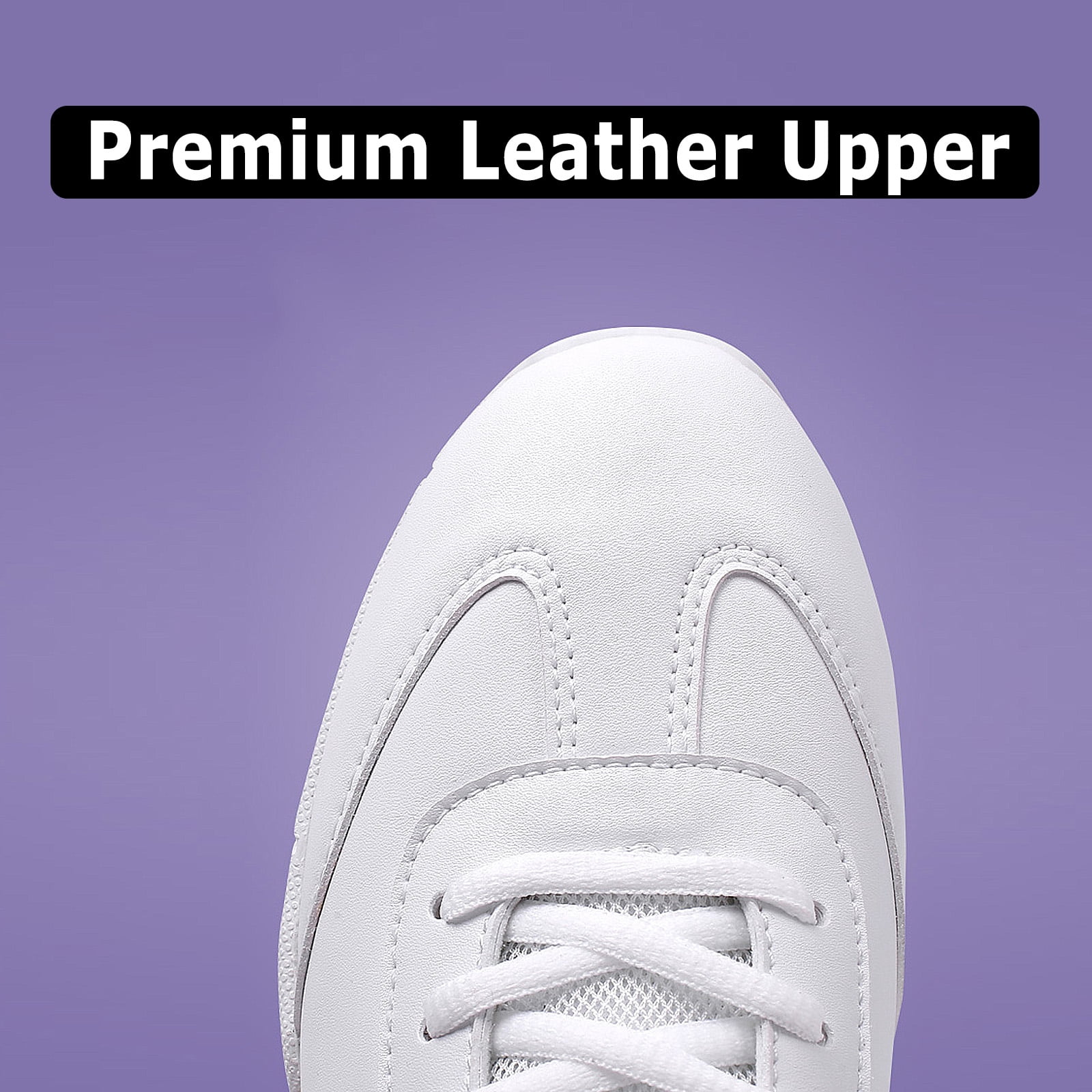 CERYTHRINA Womens Cheer Dance Shoes Girls Cheerleading Competition Sports Athletic Sneakers White 42