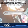 thumbnail image 5 of Coast To Coast Exterior Door Handle Cover CCIDH68585B Chrome Plated; ABS Plastic; Lever Only; With Driver Side Keyhole/Without Passenger Side Keyhole; With Covers For 4 Doors, 5 of 5