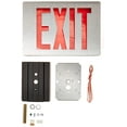 thumbnail image 4 of Lithonia Lighting LE S 2 R 2W LED Exit Sign, Silver, 4 of 5