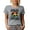 Heather Grey, variant on Enjoy the Summer, California Super Surfer, Surfing Enthusiast or Lover, Tan T-Shirt, Medium