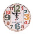 thumbnail image 2 of Reloj Estilo Vintage Non-Ticking Silencioso Antiguo Reloj de Pared de Madera para el Hogar Cocina Oficina AHeartcove SZ221208-0041JD, 2 of 5