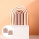 thumbnail image 3 of Juego de 2 posavasos de silicona grandes de 6 pulgadas, posavasos para bebidas, posavasos para bebidas, vida Beige, 3 of 9