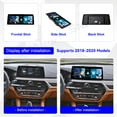 thumbnail image 2 of SNATEEN 12.9 inch Linux Carplay Screen/Radio/Multimedia Player for BMW 5 Series 2018 2019 2020 EVO Universal Car Navigation/GPS Upgrade Headunit Display 1080P Touch Screen Replace System, 2 of 16