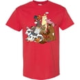 thumbnail image 3 of Inktastic Happy Farm Animals T-Shirt, 3 of 5