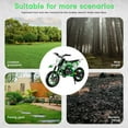 thumbnail image 6 of 49cc 2-Stroke Kids Dirt Bike, Gas Power Motocross, Off Road Mini Motorcycle, Pocket Motorbike with Front Rear Disc Brakes (Green), 6 of 10