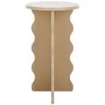 thumbnail image 2 of Safavieh Lilith Wavy Modern Wood Round End Table, Natural, 2 of 11