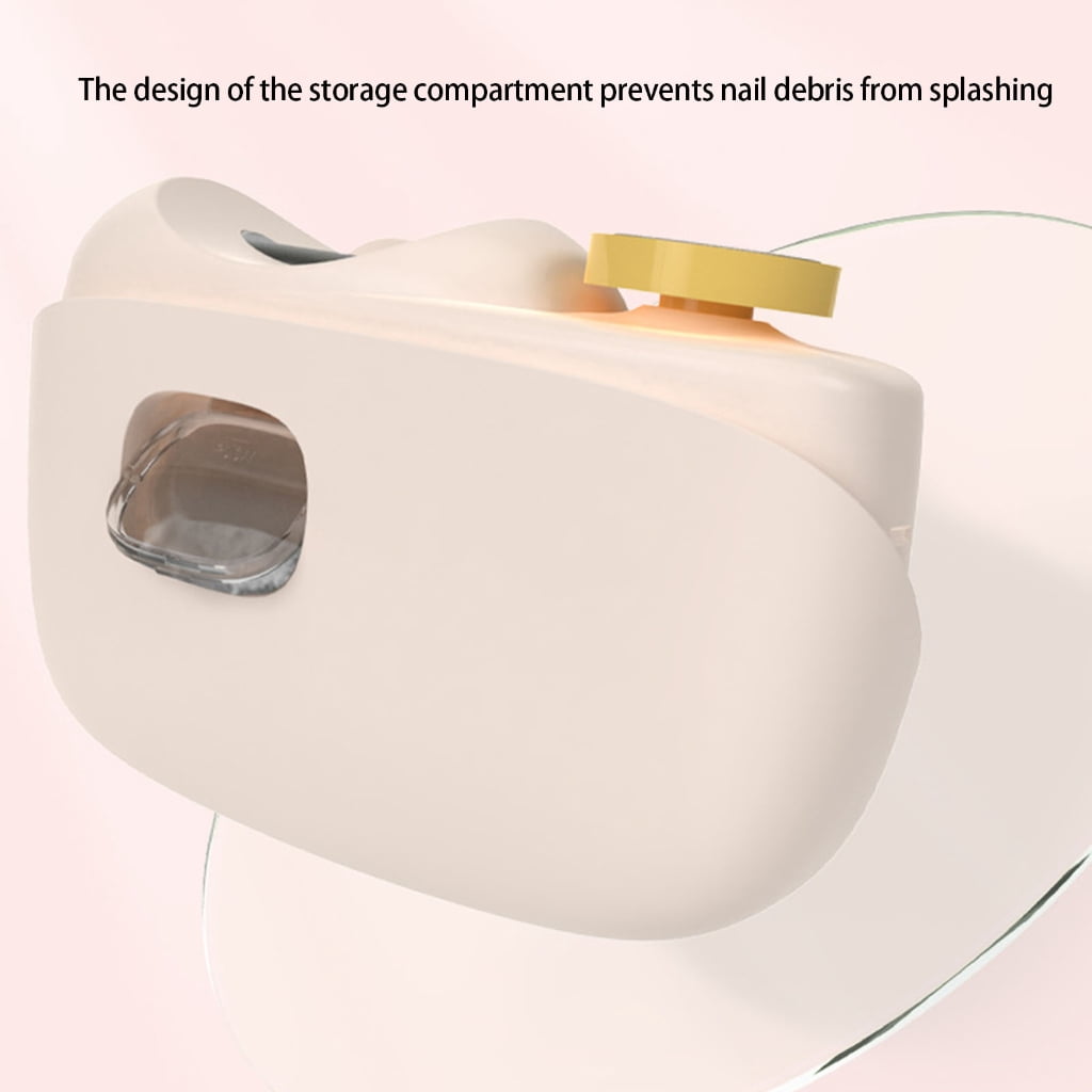 2 in 1 Automatic Electric Nail Clippers Nail File Toenail Trimmer for Kid