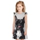 thumbnail image 1 of Fotbe Cool French Bulldog Wine Vestido de Dormir para Niñas de 3 a 10 Años, Mangas Cortas, Estilo Princesa, Pijama Camisón con Mangas Voladas-Medium, 1 of 6