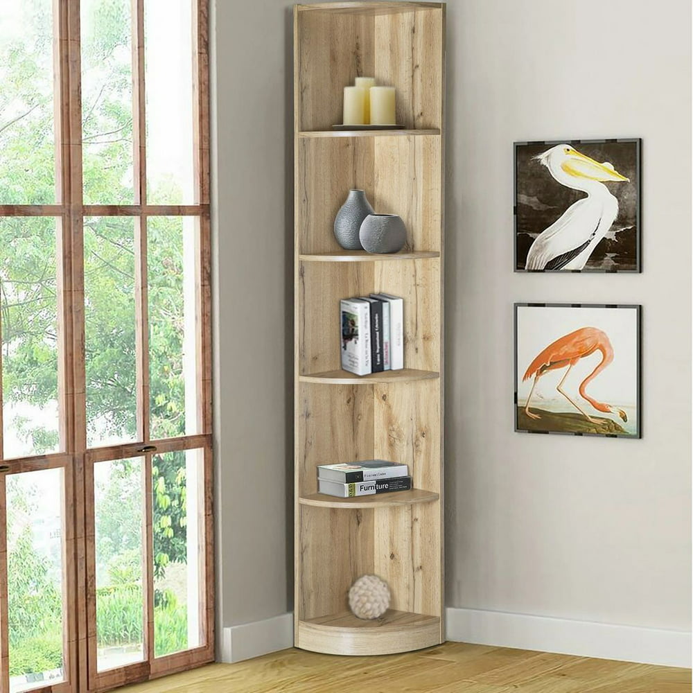 Corner Wooden Shelf Unit - www.inf-inet.com