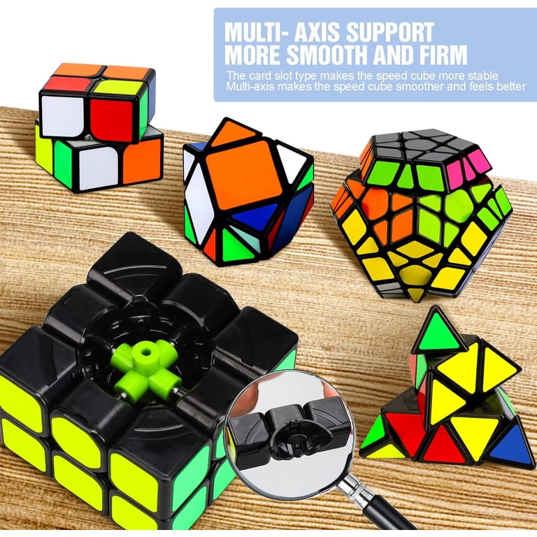 Rompecabezas Para Aliviar Estrés ROXENDA Speed Cube Set – Cubos De Velocidad 2x2 Y 3x3 Con Instrucciones – Regalo Educativo Para Principiantes Y Expertos Rompecabezas Para Aliviar Estrés ROXENDA Speed Cube Set – Cubos De Velocidad 2x2 Y 3x3 Con Instrucciones – Regalo Educativo Para Principiantes Y Expertos