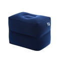 thumbnail image 1 of Inteprter Reposapiés inflable, almohada de aire de doble capa, reposapiés debajo del escritorio para viajes en avión al aire libre, Conjuntos de muebles de dormitorio Azul, 1 of 6