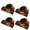 P Stickers-4pcs-tz006, variant on Punch Stickers Love Punch Monkey Stickers, Cute Baby Punch Monkey Stickers, Animal Lover Gifts Decoration for Laptops, Phones, Water Bottles