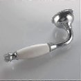 thumbnail image 2 of Brass Shower Head Traditional Victorian Style Handheld Shower Sprayer Chrome Polished, 2 of 3