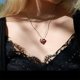 thumbnail image 3 of Collar de diamantes de moda para mujer, collar de diamantes lleno, joyería, 3 of 5