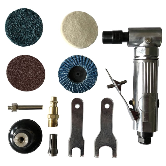 1 Set of Wind Mill Machine Pneumatic 90 Degree Carving Machine Rust Removing Machine Polishing Machine Tools