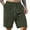 Green, variant on MIXUE Mens Shorts Summer Solid Color Stylish Flannel Casual Comfortable Breathable Mens Workout Shorts Beachwear,Brown,L
