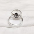 thumbnail image 4 of Natural Herkimer Diamond Ring, Rough Herkimer Diamond Ring, Birthstone, Bohemian Ring, 925 Sterling Silver, Womens Ring, Christmas, Thanksgiving, Handmade, Statement Jewelry, Rough Gemstone Jewelry, 4 of 5
