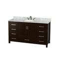 thumbnail image 2 of Wyndham Collection Sheffield 59" No Sink Wood Single Bathroom Vanity in Espresso, 2 of 3