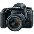 thumbnail image 3 of Canon EOS 77D DSLR Camera with 18-55mm Lens (Intl Model) - Starter Bundle, 3 of 6